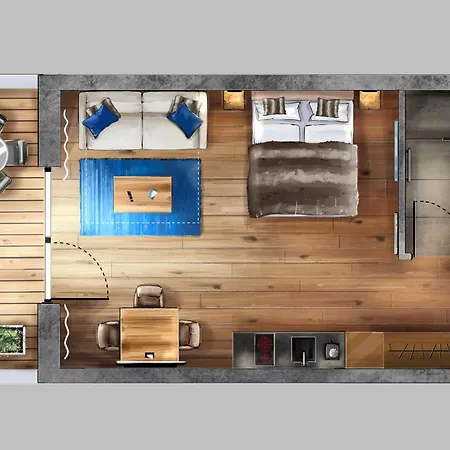 Apartamento Penthouse I Mit Balkon Und Ausblick *