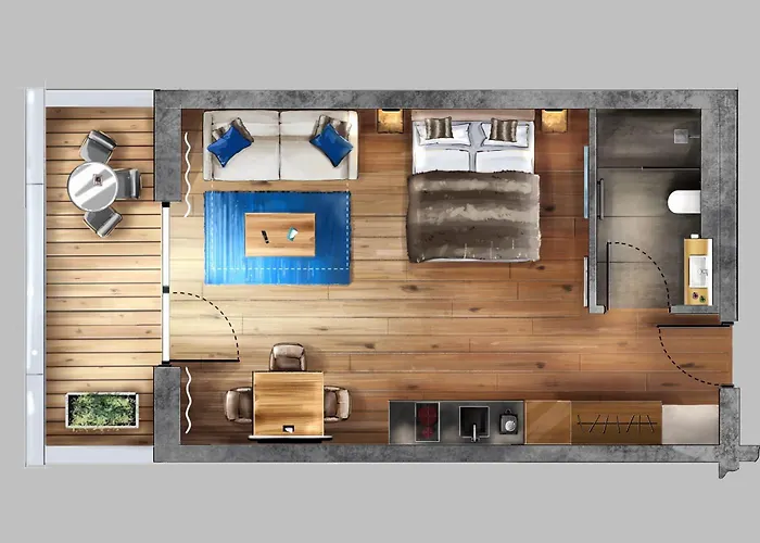 Apartamento Penthouse I Mit Balkon Und Ausblick *